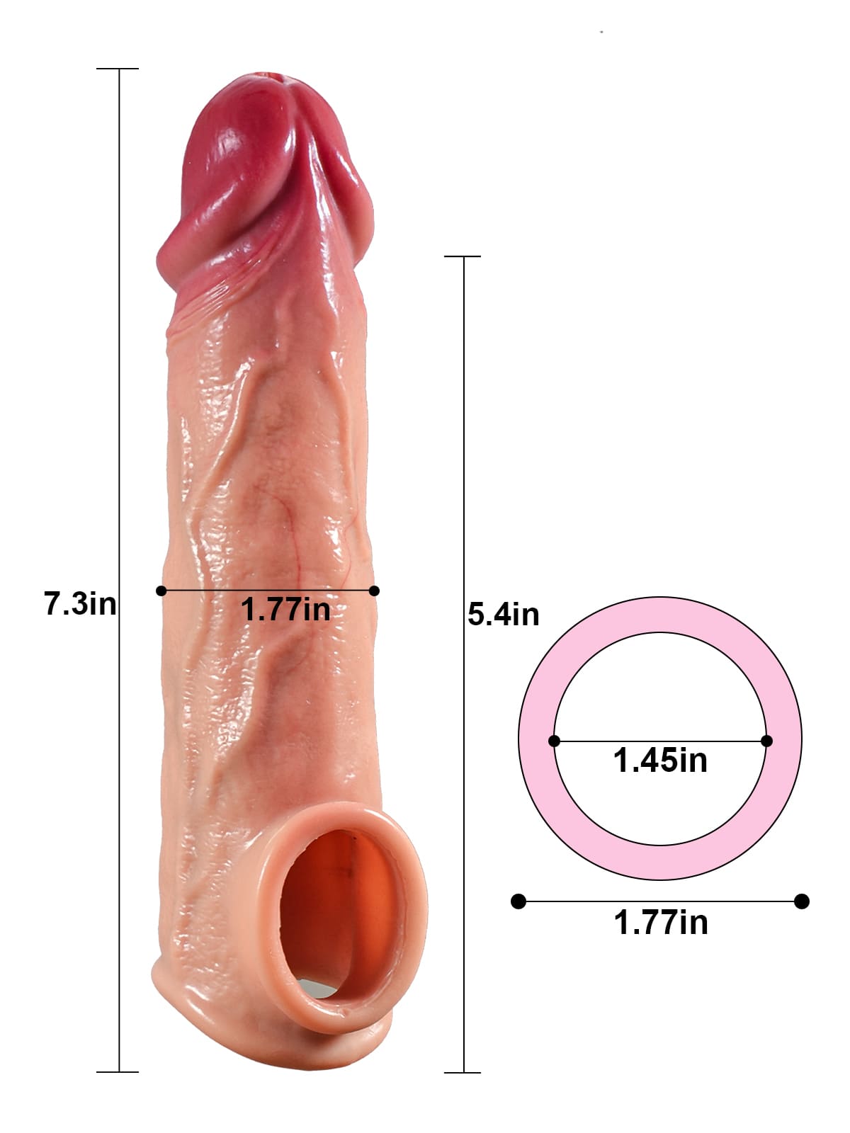 Surfside 7” Length x 4.4” Girth - RealCocks