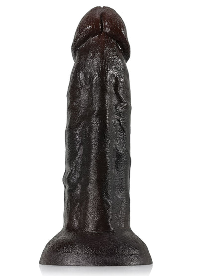 Fisher 8" X 1.9" Black Curved Dildo G Spot Realistic Dildo No Balls (L Size） - RealCocks