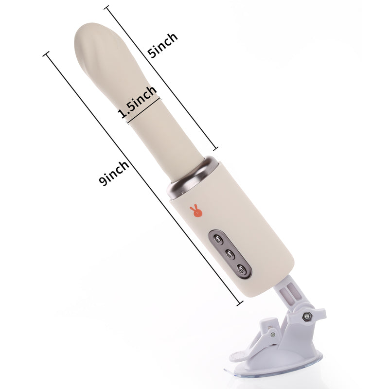APP Control , Heating & 9 Modes Power Pound Thrusting Dildo Machine - RealCocks