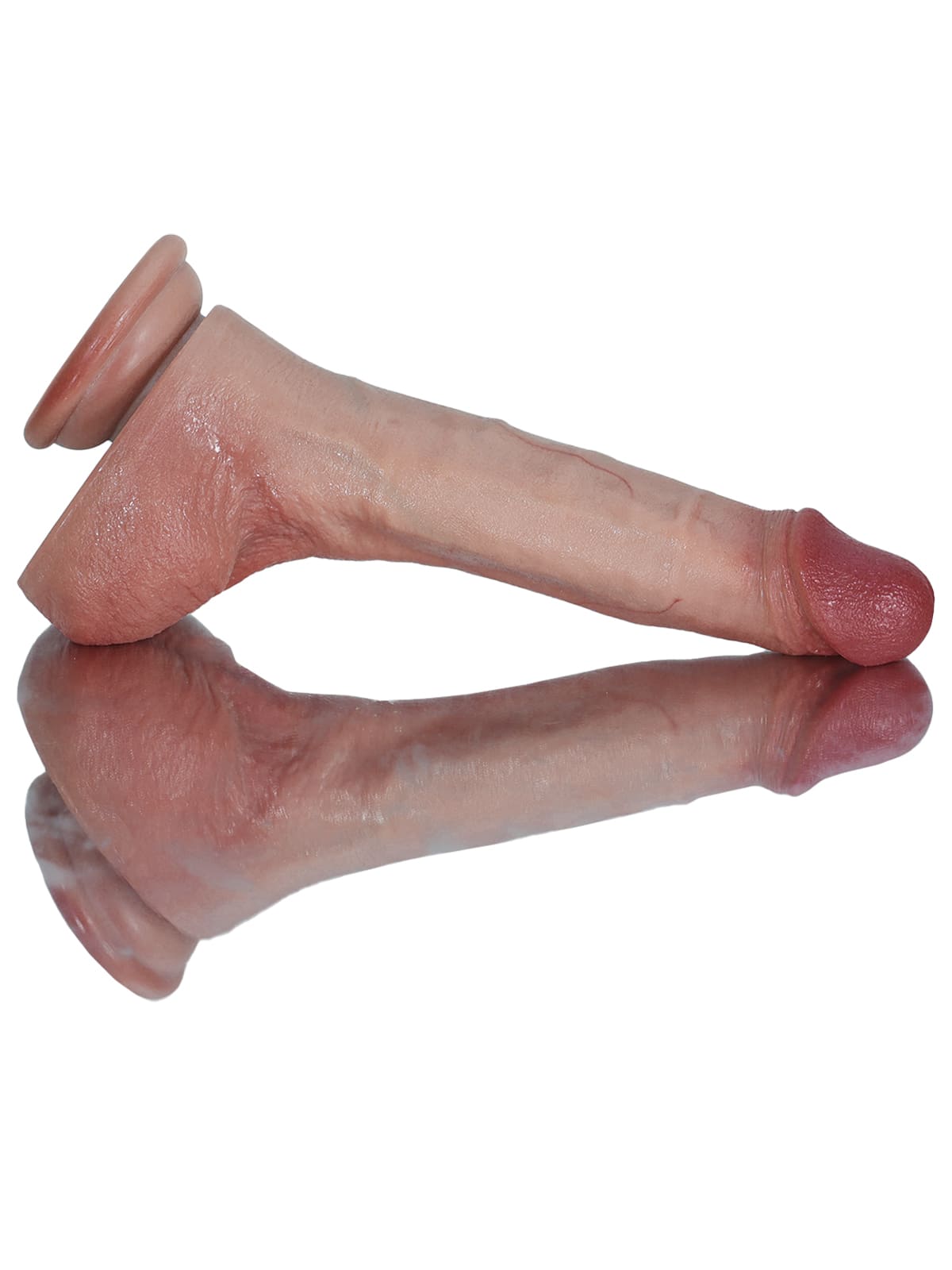 Jodie 5.6" x 1.5" Soft Silicone Flexible Thin Dildo With Keel - RealCocks