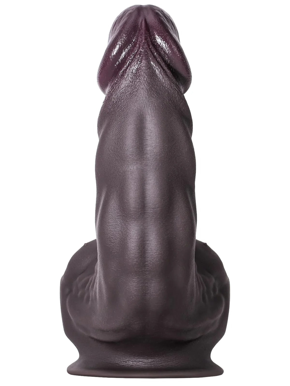 Louis 6.8" X 1.5" S Size Sexy Black Huge Muscle G Spot Dildo - RealCocks