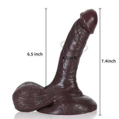 Milan 7.4inch Massive Beginners Ultra Realistic Dildo With Real Ball - RealCocks