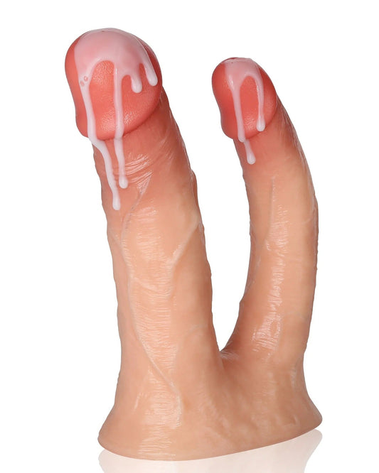 Realcocks Noah 8in Big Double Penetration Dildo 6.4 & 5.7in