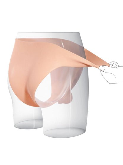 Oscar 6.8" x 1.7" Realistic Life Like Soft Cyber Skin Strap On Dildo - RealCocks