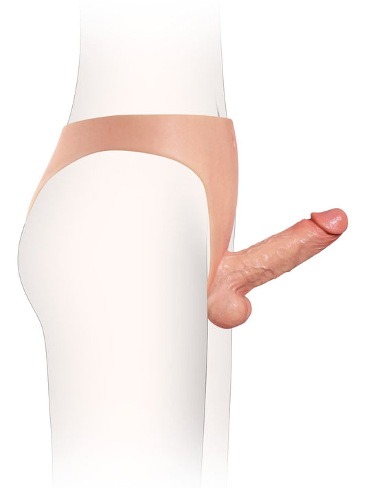 Owen 6.1" x 1.7" Realistic Life Like Soft Cyber Skin Strap On Dildo - RealCocks