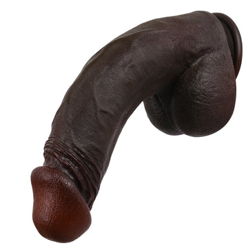 Roman 10 inch BBC Dildo Ultra Realistic Dildo With Keel Position 1