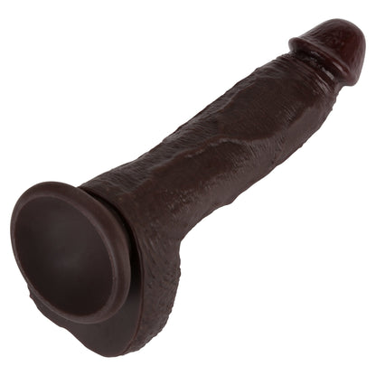 Boomer 9 inch Squirting Cumming Ejaculating Dildo Sliding Skin Black Dildo Position 10
