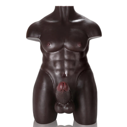 DildosX Tom 28lb With James 7inch Realistic Dildo (Brown) - RealCocks