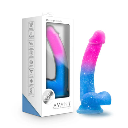 Chasing Sunsets Mermaid: Artisan 8 Inch Dildo