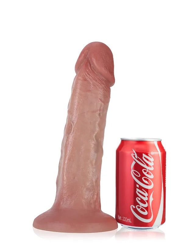 Tony 10" x 2.1" Dildo Real Flesh Skin Huge Thick Dildo - RealCocks